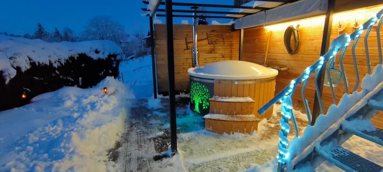 Au Chalet Bain Nordique Neuf Independant Calme Assure Haselbourg Екстер'єр фото